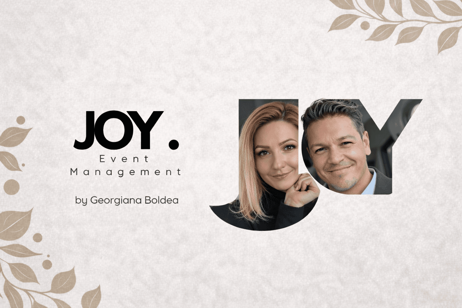 JOY. Event Management by Georgiana Boldea