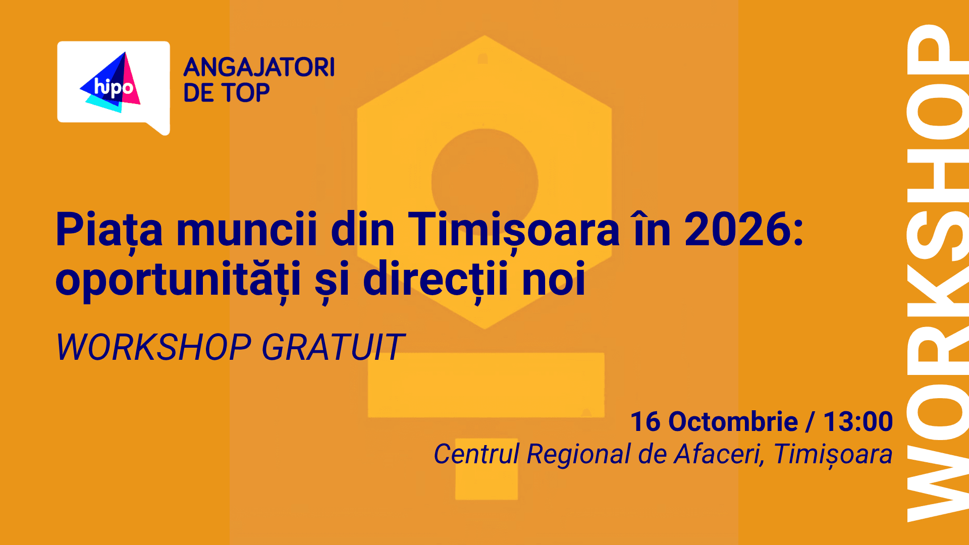 Workshop inspirational - Piata muncii din Timisoara in 2026: oportunitati si directii noi