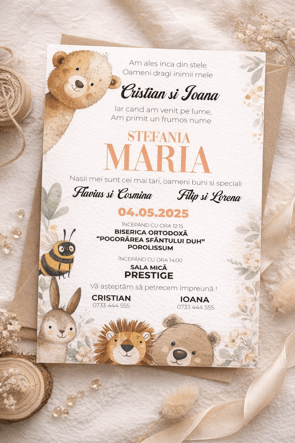 MadeJadet - Inviatii Nunta sau Botez - Imagine 2