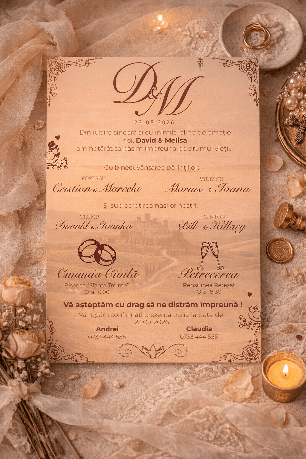 MadeJadet - Inviatii Nunta sau Botez - Imagine 4