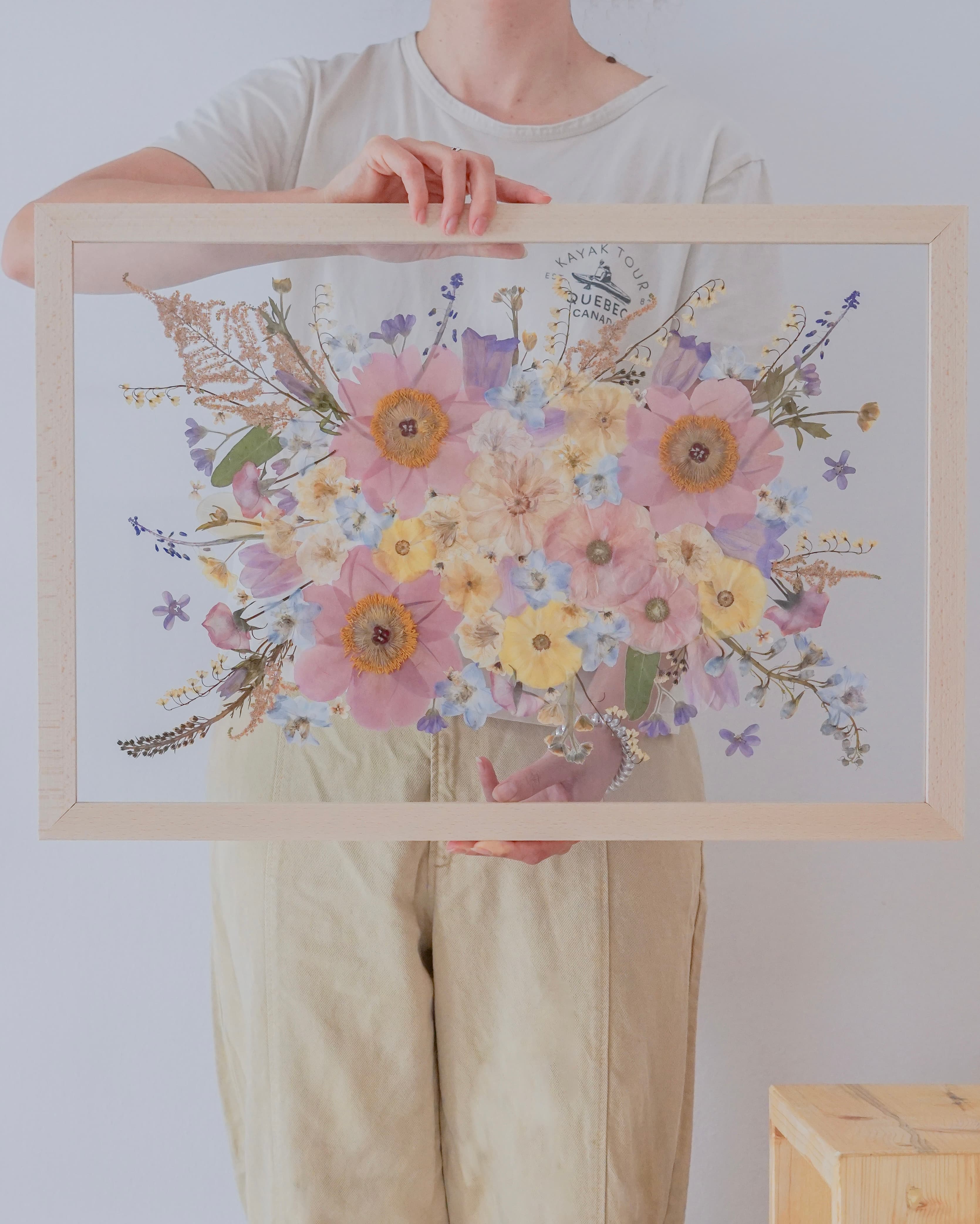 Tablou buchet de mireasa