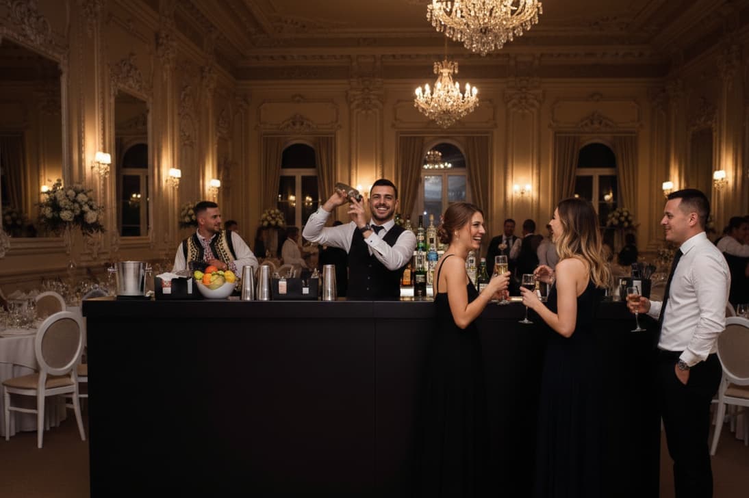 Bar Mobil Premium | Cocktail Bar Evenimente - Imagine 5